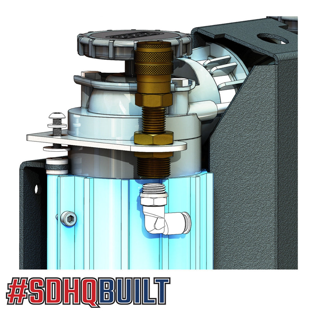 SDHQ Built ARB Compressor Vertical Air Chuck Mount