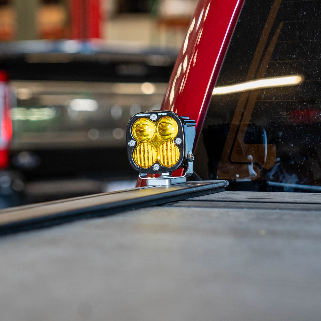 SDHQ Built Billet Bed Rail Chase Light Mount
