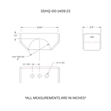 Load image into Gallery viewer, SDHQ Built Leaf Spring Perch Kit | 2.5" Leaf Spring Width, 3" Axle