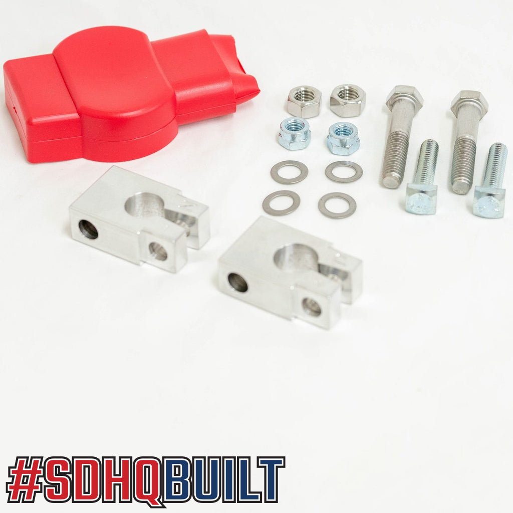 SDHQ Built HD Billet Battery Terminal Kit