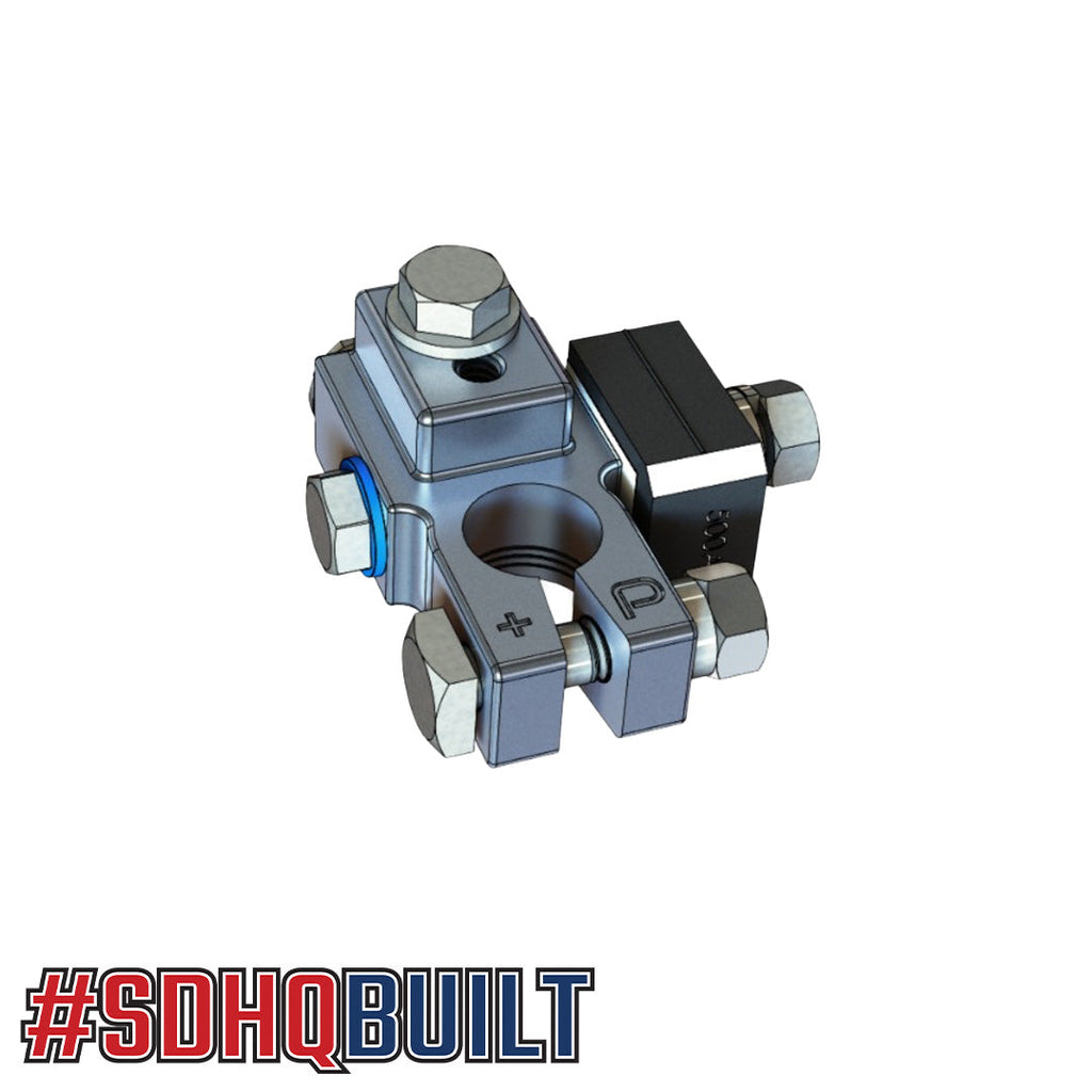 SDHQ Built Billet Battery Terminal 250 Amp Fuse Kit