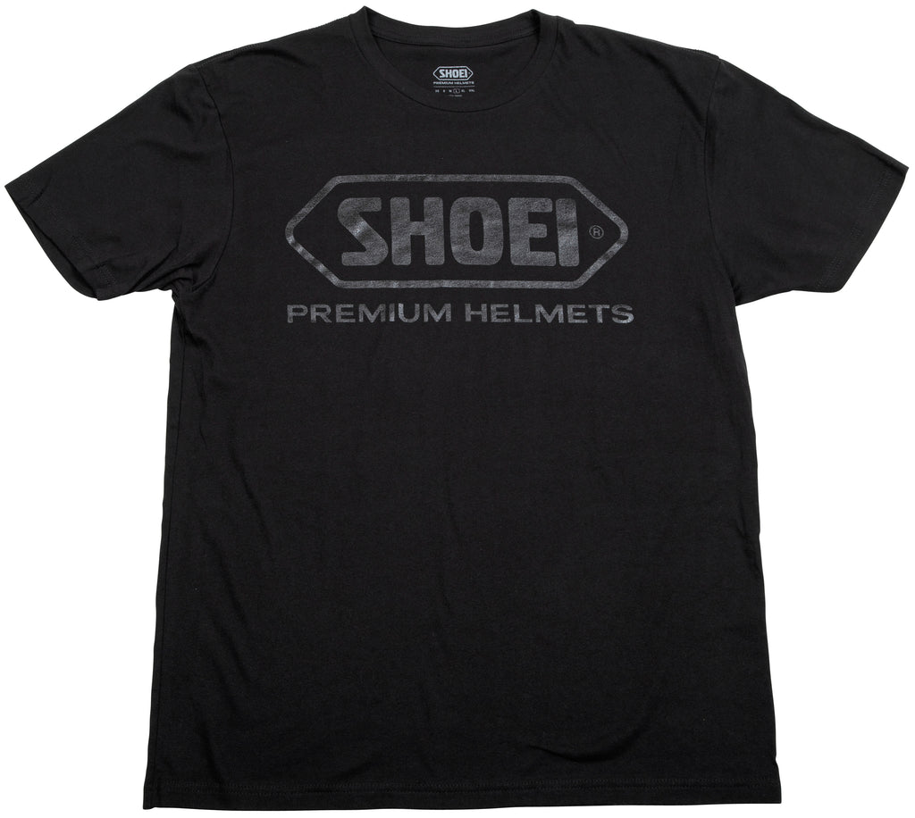 SHOEI TEE BLACK BLACK 2XL