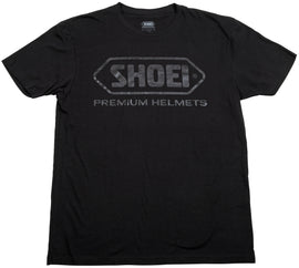 SHOEI TEE BLACK BLACK SML