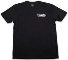 Load image into Gallery viewer, SHOEI TEE 2 SIDE BLK/WHT MED