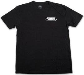 SHOEI TEE 2 SIDE BLK/WHT LRG