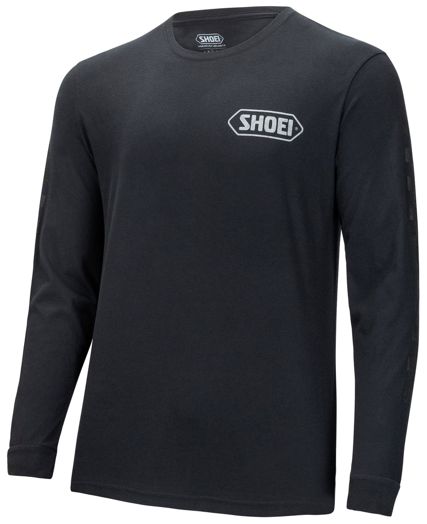 SHOEI CORP LOGO LS T BKGU LG