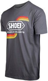 SHOEI VINTAGE TEE CHARCOL LG