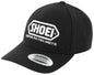 SHOEI CORP CURVED BILL BK/WH