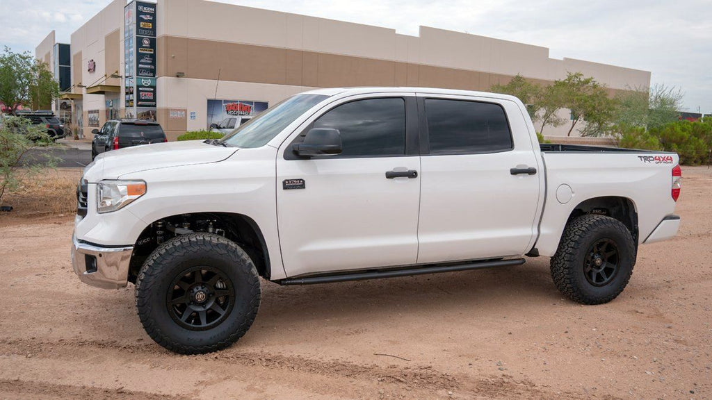 '07-20 Toyota Tundra SDHQ Built Rock Sliders Protection SDHQ Off Road display