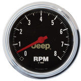 Autometer Jeep 52mm 73 OHMS Empty/8-12 OHMS Full Short Sweep Electronic Fuel Level Gauge