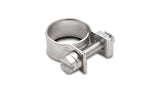 Vibrant Fuel Injector Style Mini Hose Clamps 15-17mm clamping range Pk of 10 Zinc Plated Mild Steel