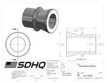 Load image into Gallery viewer, 1"-3/4" High Misalignment Spacer Misalignment Spacer SDHQ Off Road 1.52" Tall 