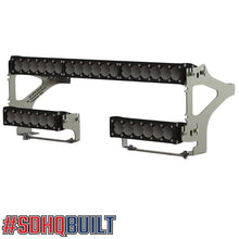 Load image into Gallery viewer, '16-23  Toyota Tacoma SDHQ Built BTG Dual 10" Light Bar Mount