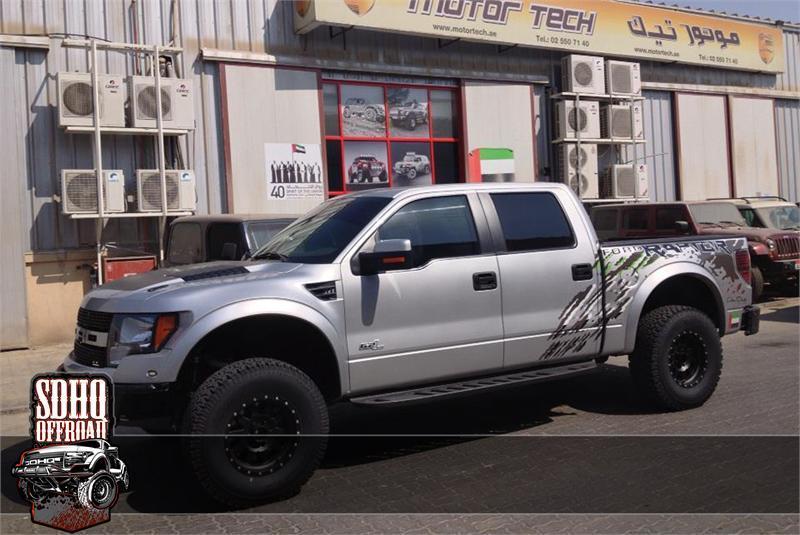 '10-14 Ford Raptor SDHQ Built Fiberglass Bedsides Fiberglass SDHQ Off Road 
