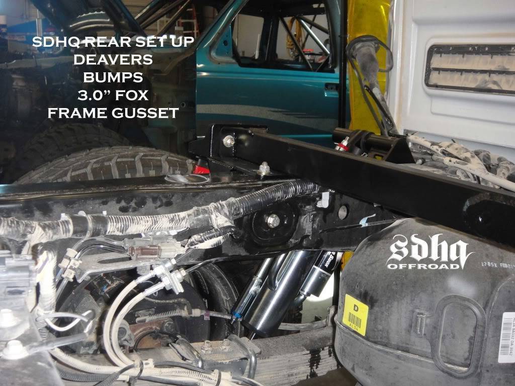 '10-14 Ford Raptor SDHQ Built Rear Bed Frame Reinforcement Kit display