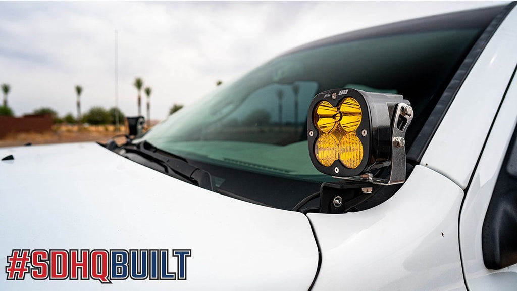 '10-18 Ram 2500/3500 SDHQ Built A-Pillar Light Mounts Lighting SDHQ Off Road