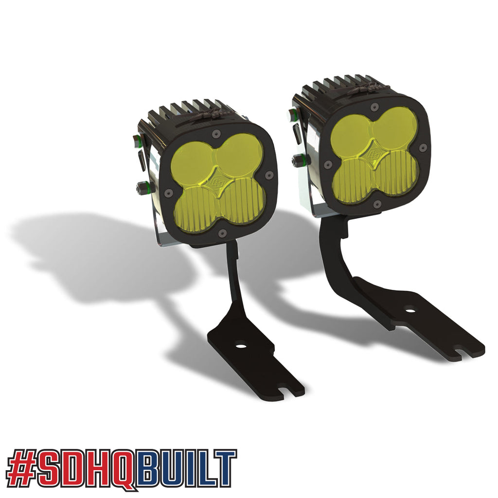 '07.5-13 Chevy/GMC 1500 SDHQ Built A-Pillar Light Mounts