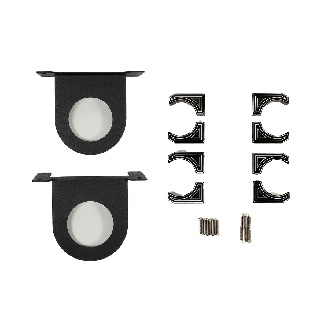 SDHQ Built 2023-2025 Ford Super Duty Front Billet Reservoir Mounts
