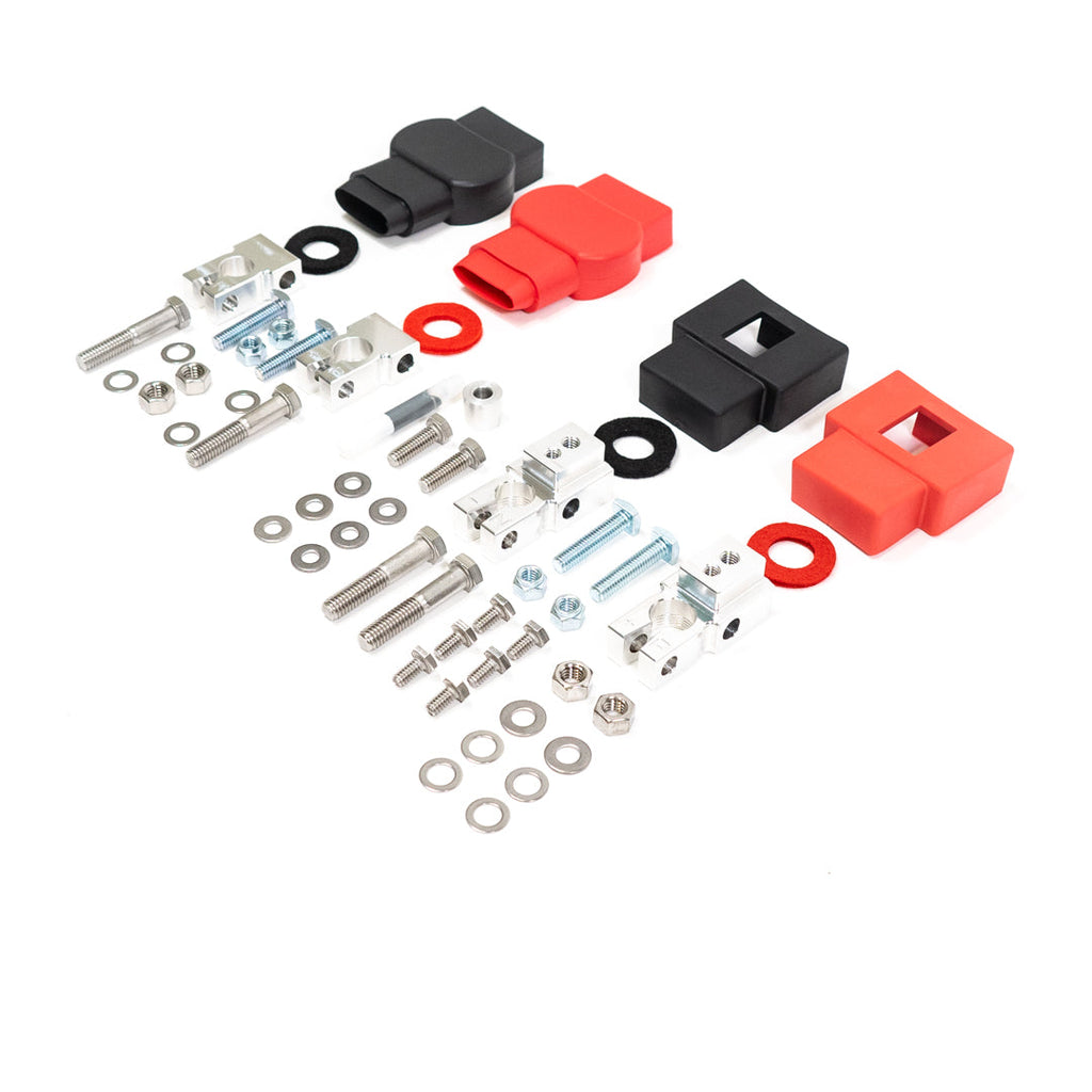 SDHQ Built '95-02.5 Ford 7.3L F250/F350/Superduty Billet Battery Terminal Upgrade Kit