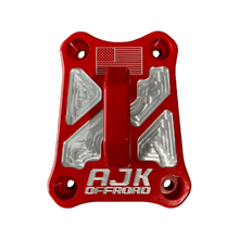 Load image into Gallery viewer, Polaris Pro R / Turbo R Billet Radius Rod Plate / Pull Plate