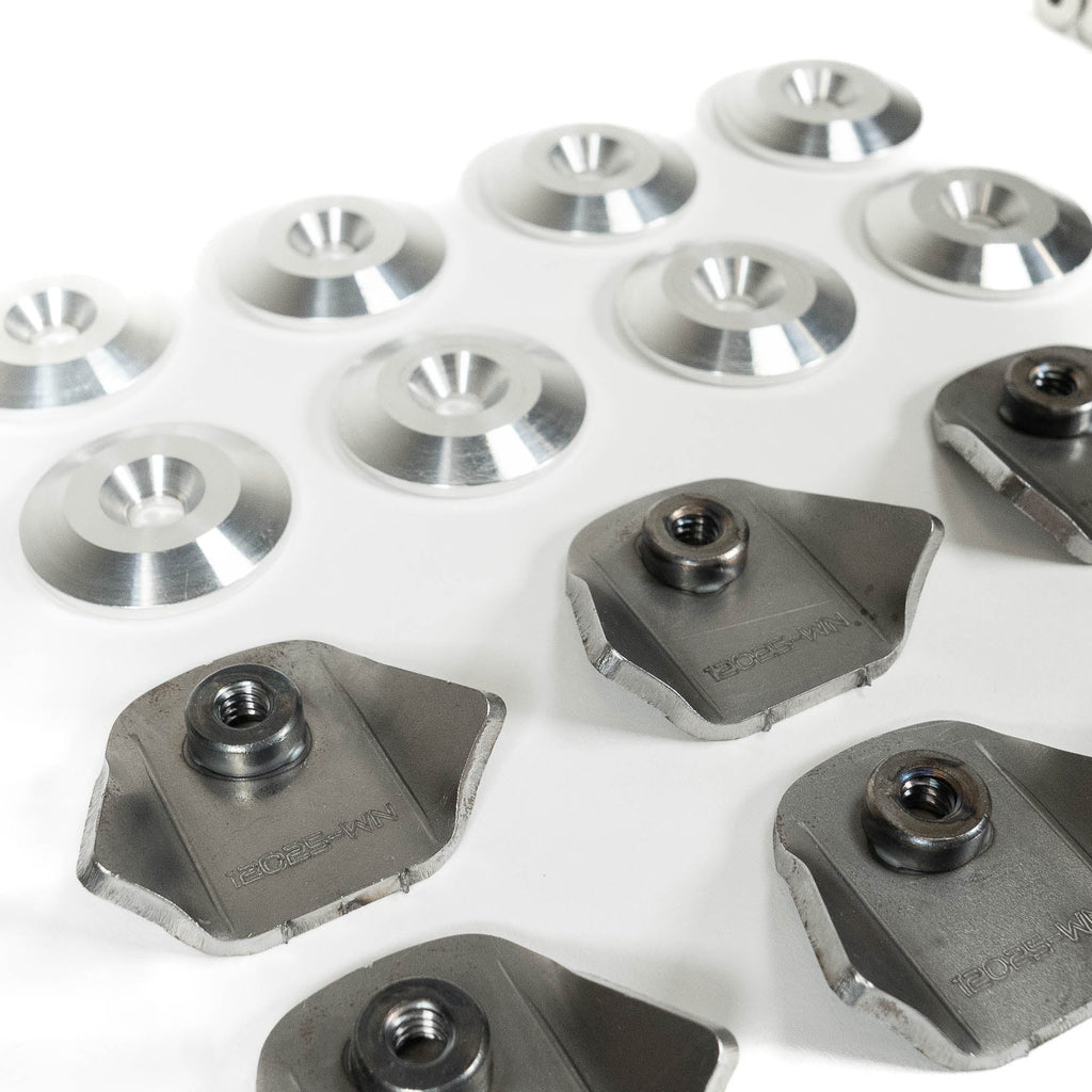 SDHQ Built Billet Aluminum Body Washer & Trick Tab Packages