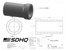 Load image into Gallery viewer, 1.25" Race Style Chromoly Bung-12 LH/RH Race Style Bung SDHQ Off Road 