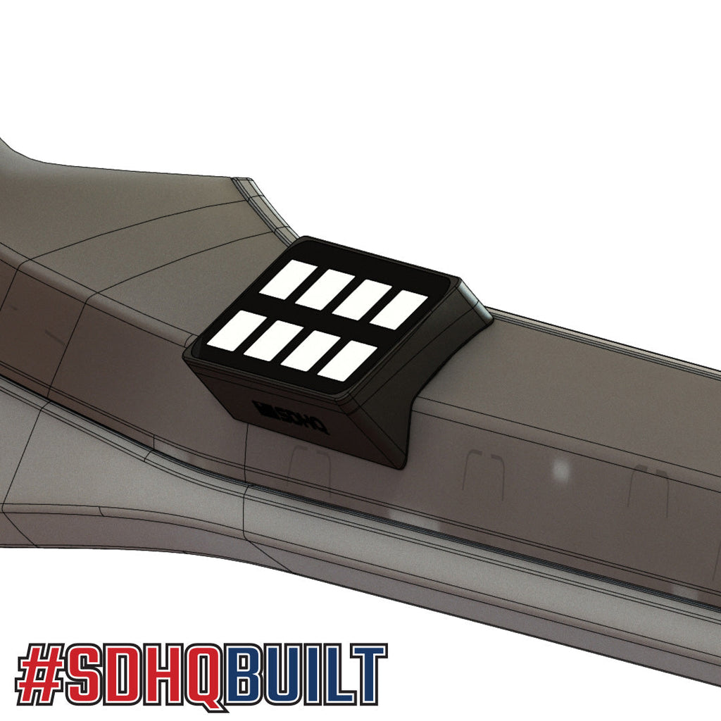 '21-Current Ford F-150 SDHQ Built Switch-Pros SP-9100 Flow Through Center Console Keypad