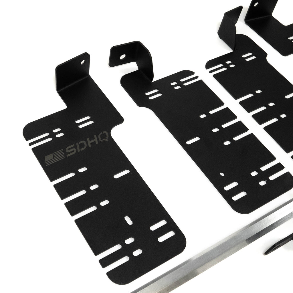 SDHQ Built '21-25 F150 / Raptor Behind the Grille Light Mounting Kit