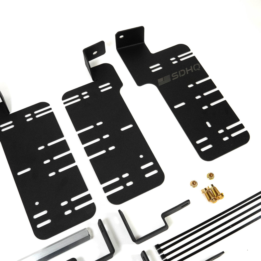 SDHQ Built '21-25 F150 / Raptor Behind the Grille Light Mounting Kit