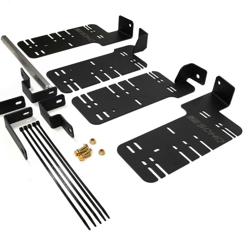 SDHQ Built '21-25 F150 / Raptor Behind the Grille Light Mounting Kit