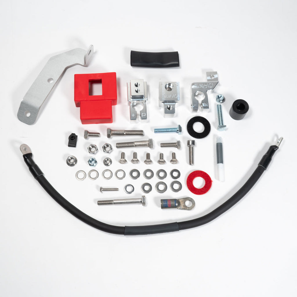 2015-2020 Ford F150/Raptor Complete Billet Battery Terminal Kit