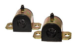 Energy Suspension 7/8in Rear Sway Bar Bushing Set - Black