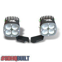 Load image into Gallery viewer, '21-Current Ford Bronco SDHQ Built A-Pillar Light Mounts