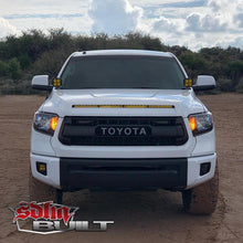 Load image into Gallery viewer, '14-21 Toyota Tundra SDHQ Built Hood Scoop LED Light Bar Mount Lighting SDHQ Off Road 