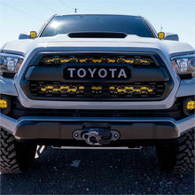 Load image into Gallery viewer, '16-23 Toyota Tacoma SDHQ Built Behind the Grille Light Bar Mount (front view)