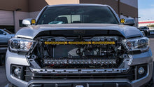 Load image into Gallery viewer, '16-23 Toyota Tacoma SDHQ Built Behind the Grille Light Bar Mount (front view)