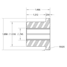 Load image into Gallery viewer, 1.75" Urethane Half Bushing Bushings SDHQ Off Road 