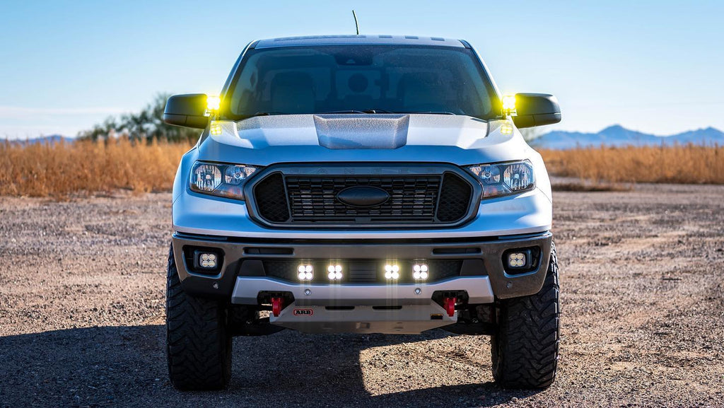 '19-23 Ford Ranger SDHQ Built A-Pillar Light Mounts