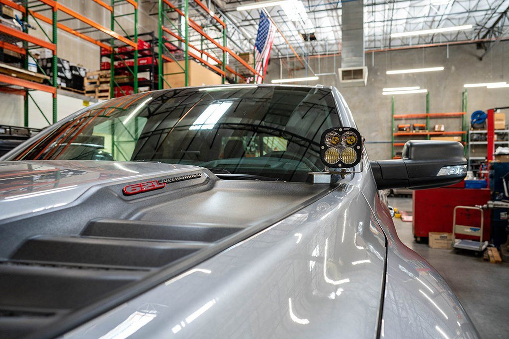 '19-Current Ram 1500 TRX SDHQ Built A-Pillar Light Mounts Lighting SDHQ Off Road