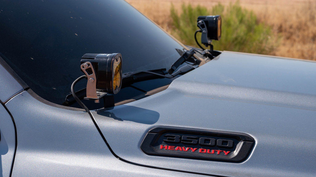 '19-23 Ram 2500/3500 SDHQ Built A-Pillar Light Mounts Lighting SDHQ Off Road