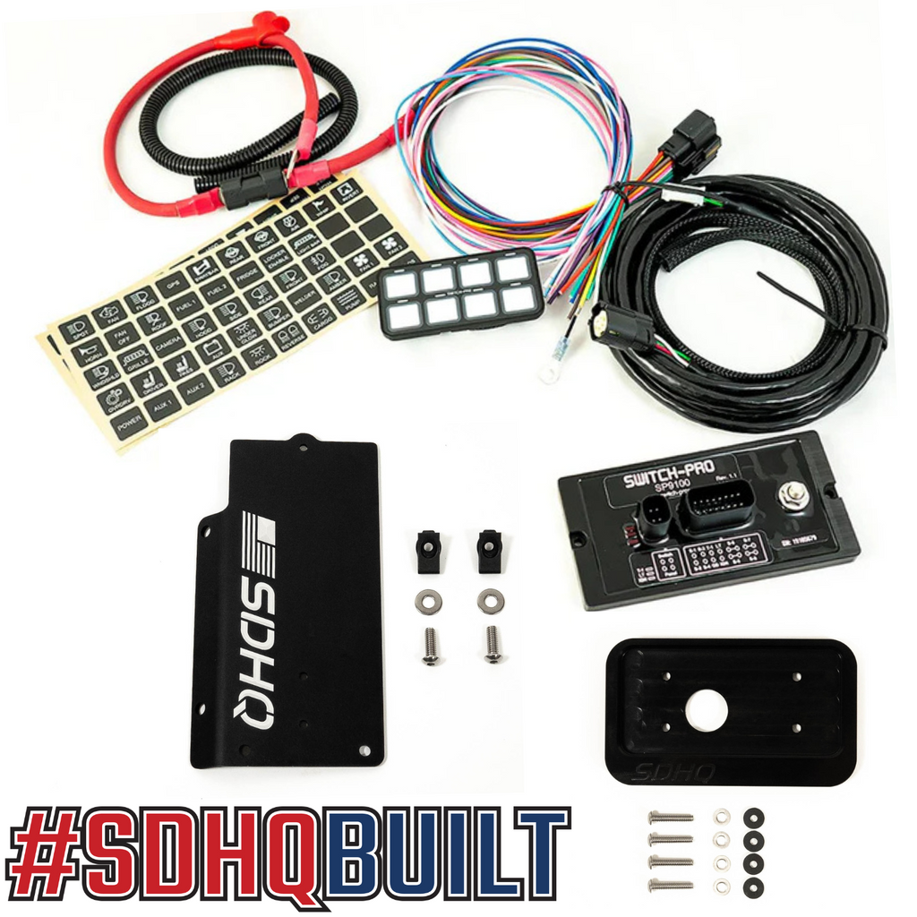 '14-21 Toyota Tundra SDHQ Built Complete Switch Pros SP-9100 Mounting Kit