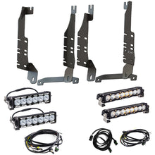 Load image into Gallery viewer, '19-23 Ram 1500 SDHQ Built "Build your Own" Behind the Grille LED Light Bar Mount