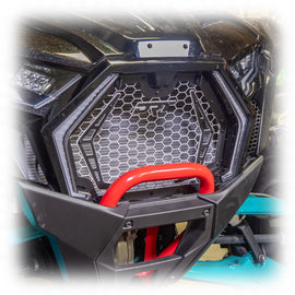 DRT Motorsports Polaris 2025+ RZR Pro XP / Pro S / Pro R Duner (High Flow) Aluminum Front Grill - Black - Image 2