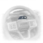 DRT Polaris RZR 2020+ Steering Wheel Single Push-To-Talk Plate