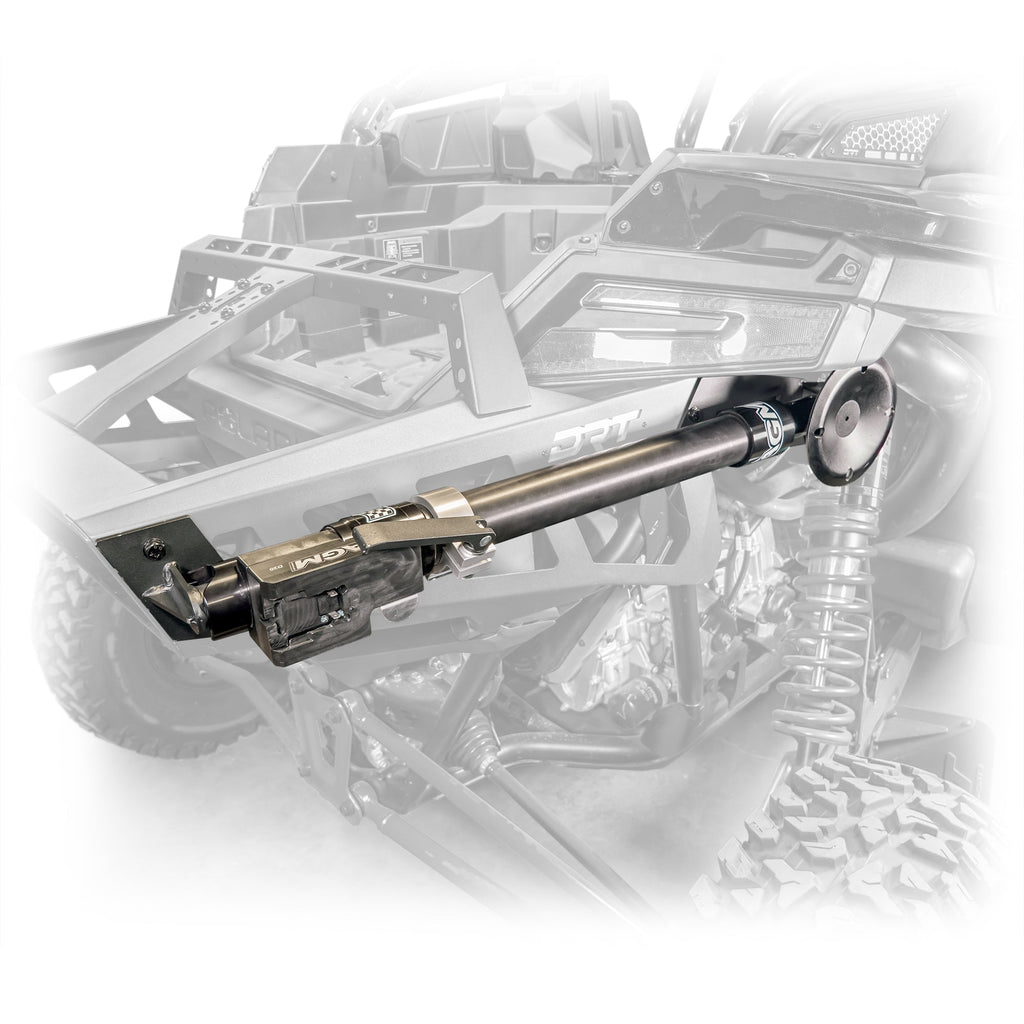 DRT Polaris Pro R Desert Runner Fixed Tire Carrier AGM Electric Jack Holder Kit