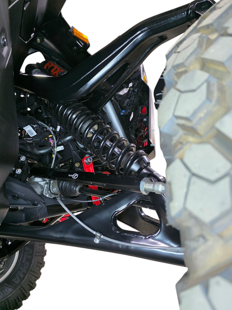 2024+ Can Am Maverick R Billet Tie Rods Anodized Black