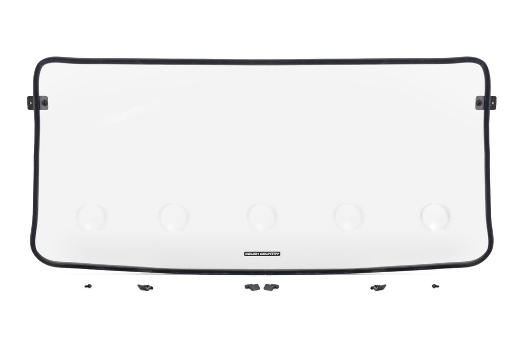 Vented Full Windshield | Scratch Resistant | Polaris XPEDITION XP/XPEDITION XP 5 