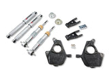 Belltech 2015 GM Colorado/Canyon Ext Cab Short Bed Lowering Kit w/ND II Shocks - 0-3in F/4in R Drop