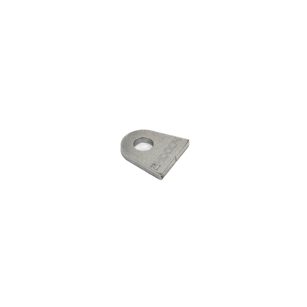 SDHQ Built Flat Tab | 0.100" Thick, 1/4" Bolt Hole, 1/2" Standoff