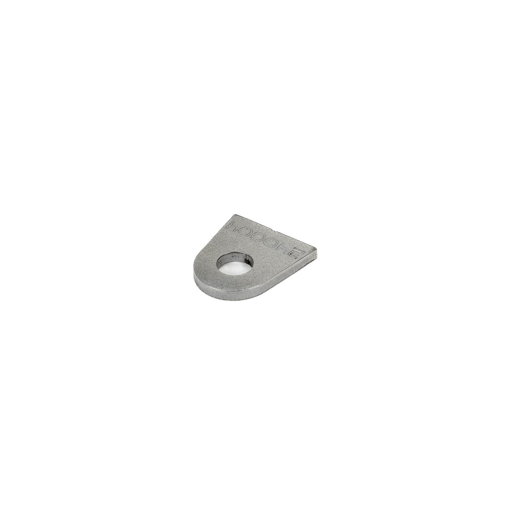 SDHQ Built Flat Tab | 0.100" Thick, 1/4" Bolt Hole, 1/2" Standoff
